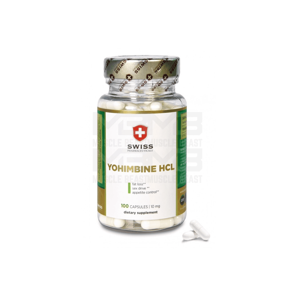 Swiss Pharmaceuticals - Yohimbine HCL 100 Capsules