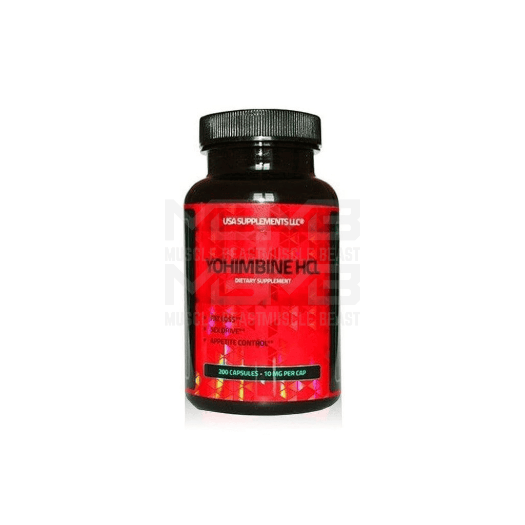 USA Supplements LLC Yohimbine HCL | 200 capsules
