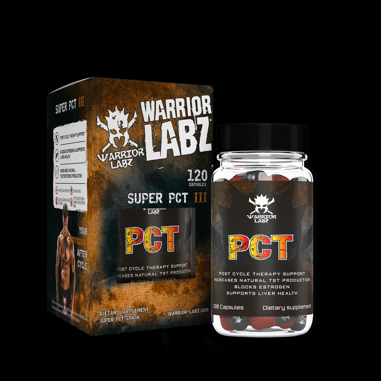 Warrior Labz Super PCT 120 capsules