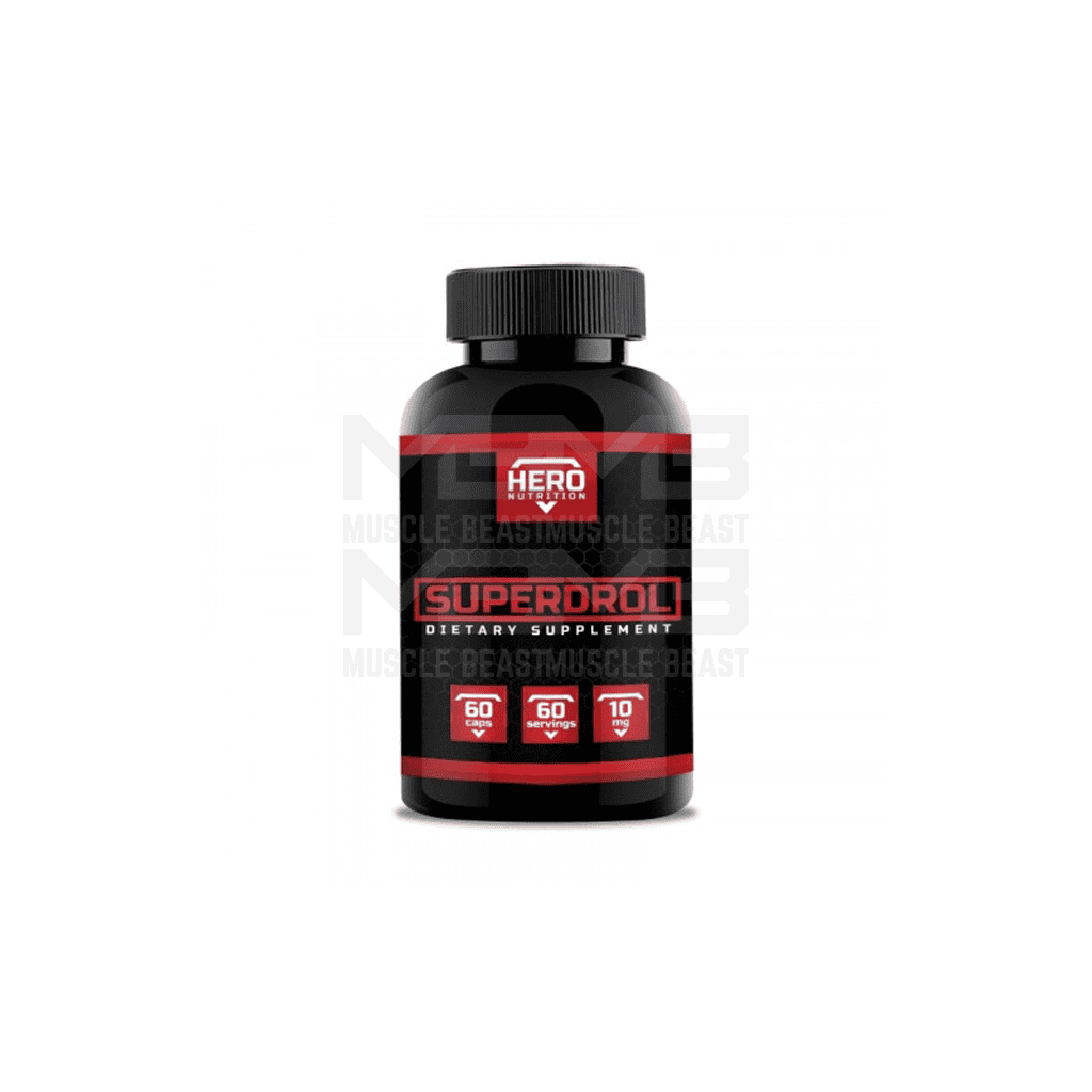 Hero Nutrition Superdrol 10 mg 60 kapsúl